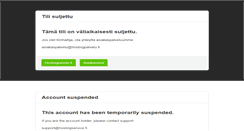 Desktop Screenshot of ihanakahvila.fi