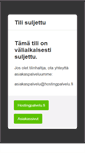 Mobile Screenshot of ihanakahvila.fi