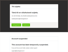 Tablet Screenshot of ihanakahvila.fi